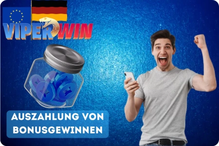 Auszahlung von Bonusgewinnen im ViperWin Online-Casino