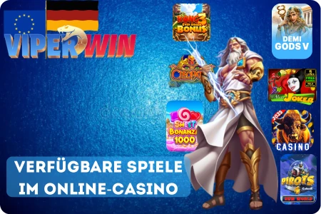Verfügbare Spiele im ViperWin Online Casino – Slots wie Sweet Bonanza, Book of Dead und Gates of Olympus mit hoher RTP und schnellen Ladezeiten