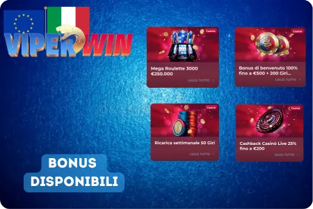 Bonus di Viperwin
