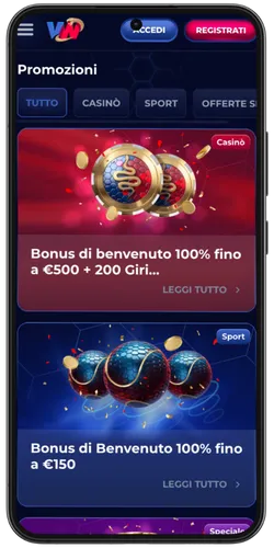 Programma VIP di ViperWin – bonus personalizzati, limiti più alti e chat live esclusiva