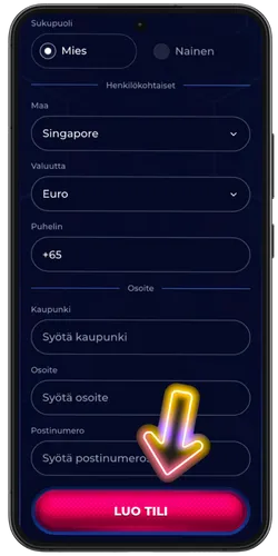 Viperwin profiilin vahvistus