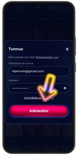 Kirjautumisohje
