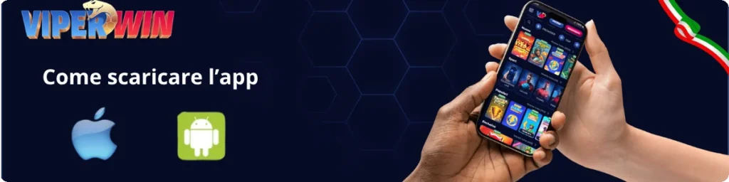 Come scaricare l'app ViperWin Casino su Android e iOS