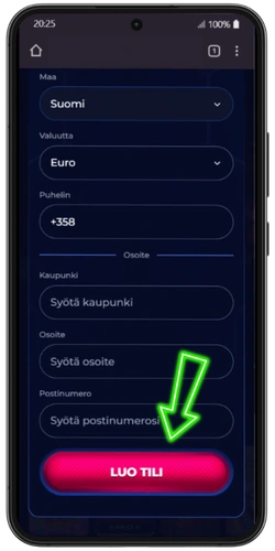ViperWin tilin luominen ja sähköpostin vahvistaminen
